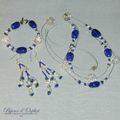 parure lapis lazuli creation bijoux 