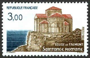 HISTOIRE DE FRANCE PAR LES TIMBRES : EGLISES - VILLES ET CHÂTEAUX