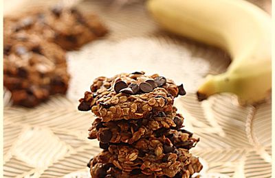 Cookies à base de flocons d'avoine, très sains et délicieux!