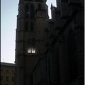 Léger contre-jour de la cathédrale Saint jean Lyon