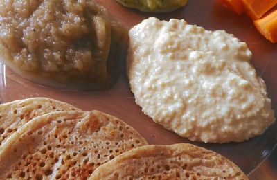 Trio de mezze pour un diner d'été