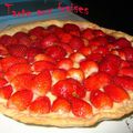 Tarte aux fraises