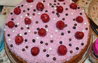 Cherry cake de la St Valentin