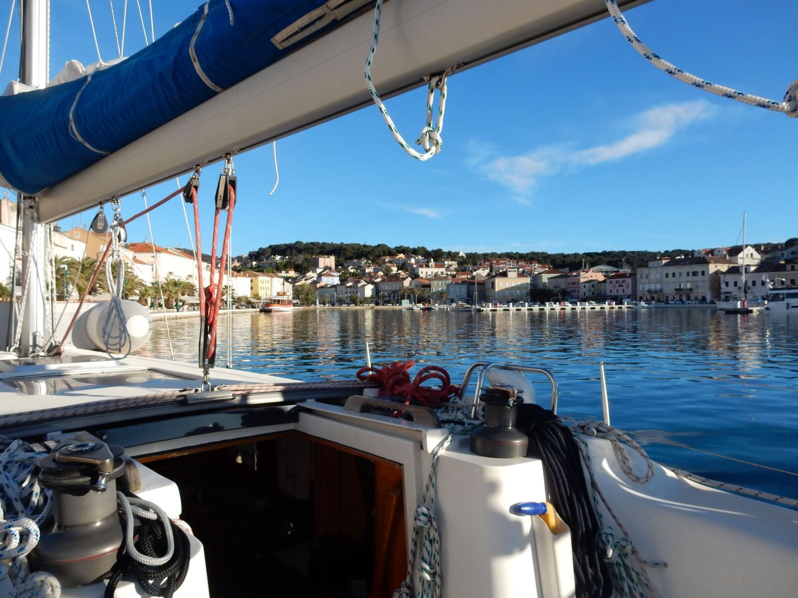 Arrivée à Mali Losinj 14 avril 2016
