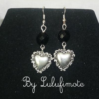 Boucles d'oreilles "Amour Baroque"