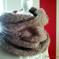Col #1 : Burberry inspired cowl