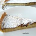 Tarte à la rhubarbe et à la crème d'amandes, pâte à tarte rapide