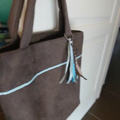 chocolat et turquoise