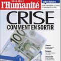 COMMENT SORTIR DE LA CRISE / HORS-SÉRIE HUMA