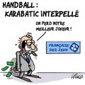 Handball : Karabatik interpellé