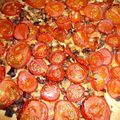 Tarte fine aux tomates