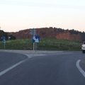 Rond-point à Gréoux les Bains