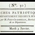 1792 - BRESSUIRE (79) - LE SIEUR RACAPÉ