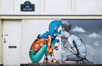 Street art parisien