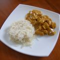 Poulet au miel et au curry