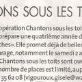 CHANTONS SOUS LES TOITS