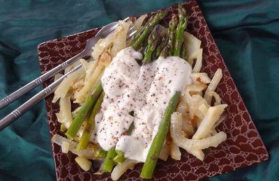 Asperges Vertes et Fenouil à la Mozarella