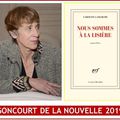 Caroline Lamarche, auteure liégeoise, remporte le Goncourt de la nouvelle 2019 