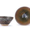 A 'Jian' 'hare's fur' teabowl and a ’Jizhou’ bowl, Song to Ming dynasty