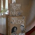 Mariage : décoration salle (l'urne voyage de noces)