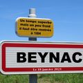 Randonnée à Beynac en Haute Vienne de janvier 2021