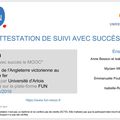 L'attestation de réussite 