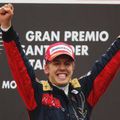 Première et marquante victoire de Sebastian Vettel