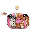 Accessoire Chihuahuas Petit Porte-Monnaie Chihuahuas fond Rose 