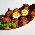 Spicy Kwek Kwek - Filipino Quail Egg Fritters
