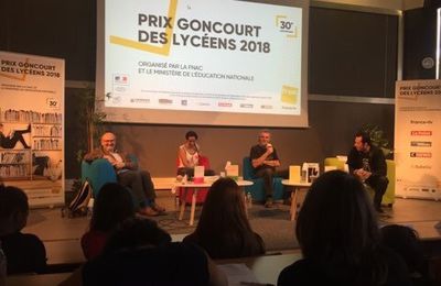 Goncourt des Lycéens : quand la classe Goncourt rencontre les auteurs