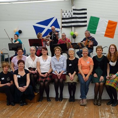 Rentrée 2017-2018 de l'atelier contredanse Ecossaise et pot