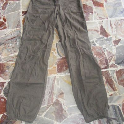 pantalon lin cache cache