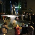 inauguration de la fontaine place Saint-Gervais à Avranches - vendredi 18 décembre 2015