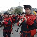 La Société philharmonique de Steenvoorde (Nord) au carnaval de Granville (Manche) le 26 février 2017 (4)