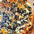 Quiche aux feuilles de blettes et au bleu