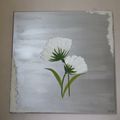 Nouveaux tableaux : "Fleurs blanches"
