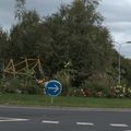 Rond-point à Héric
