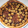 tarte fine au nutella et a la banane