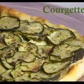 Pizza aux courgettes et pesto