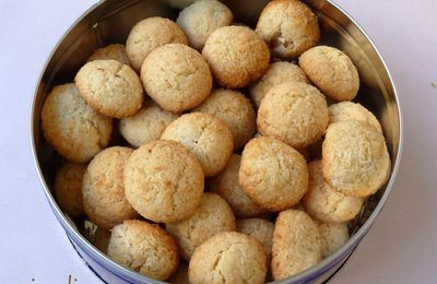 Petits biscuits à la noix de coco