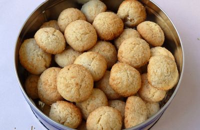 Petits biscuits à la noix de coco