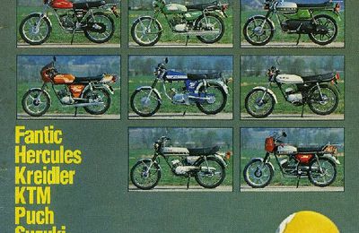 Motorrad 12 juillet 1978, le grand test des meilleurs Kleinkrafträder 