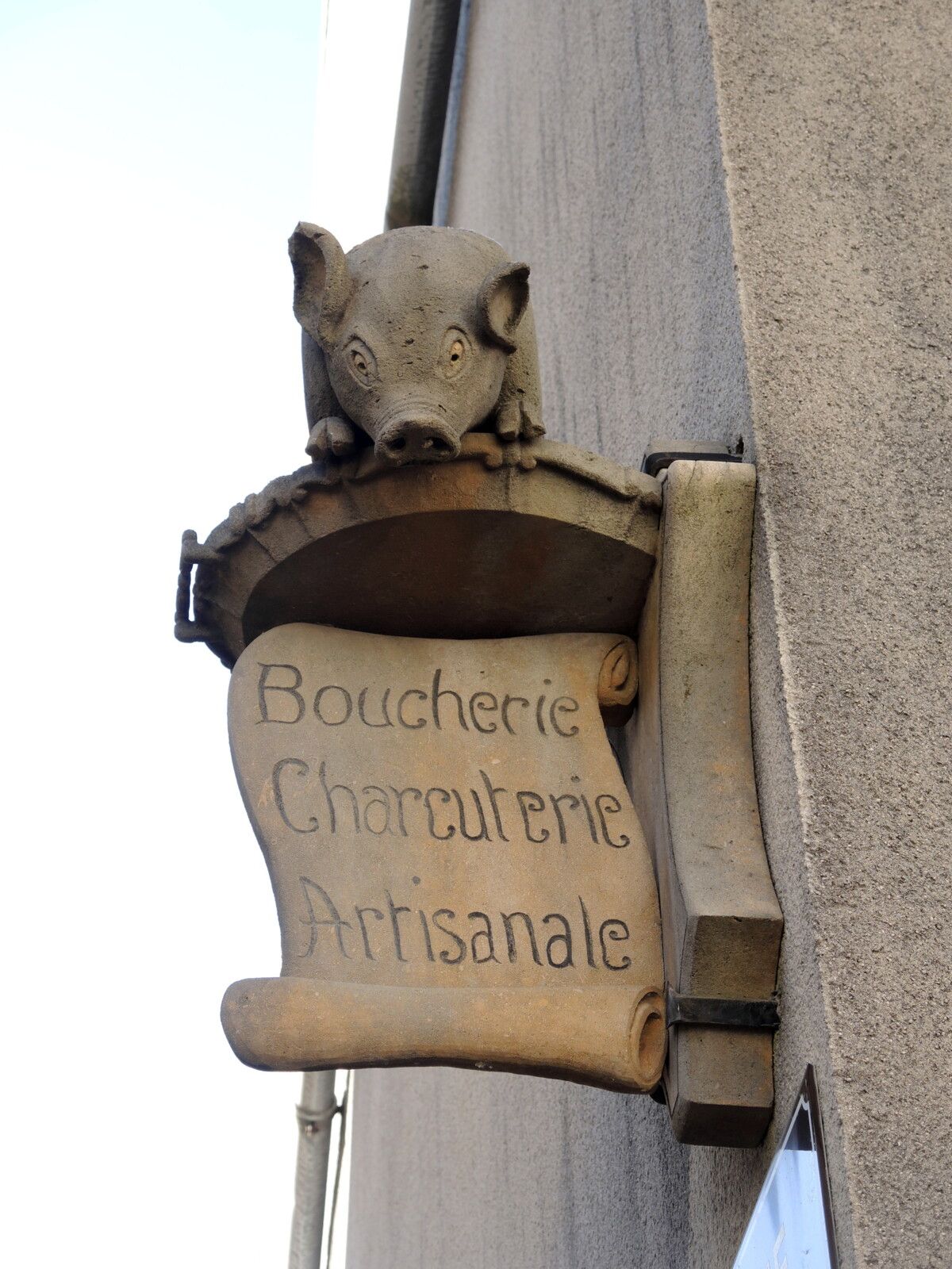 Cérilly, boucherie. (03)