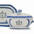 An armorial soup tureen, circa 1790