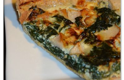 TARTE BLETTE {ou ÉPINARDS} - POIRE - STILTON {ou ROQUEFORT}