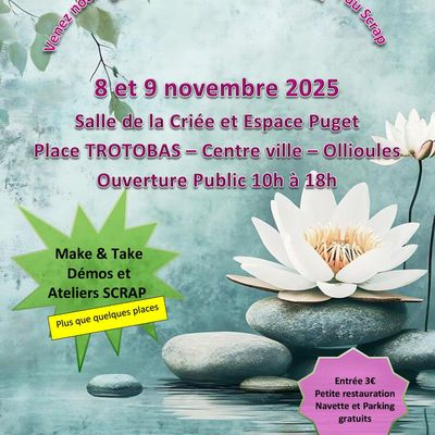 Salon Scrap & Co 83 les 8 et 9 novembre 2025 