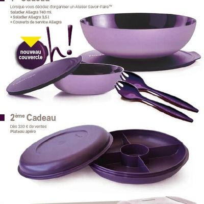 PROMOTIONS NOVEMBRE TUPPERWARE