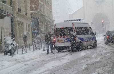 Tremble neige ! Hortefeux mobilise 5000 policiers...