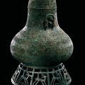 Grand vase avec son couvercle, hô, Vietnam, région nord ou provinces limitrophes de la Chine, culture de Dông Son