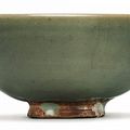 A small green 'Jun' bowl, Northern Song-Jin dynasty (960-1234)